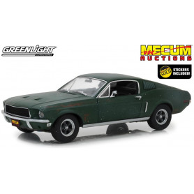 1:18 Bullitt 1968 Ford Mustang GT Fastback