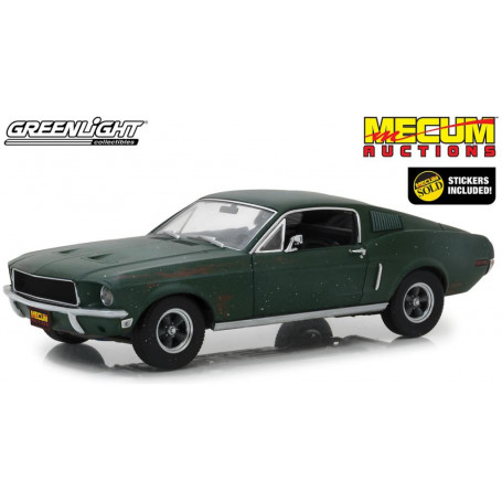 1:18 Bullitt 1968 Ford Mustang GT Fastback