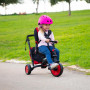 STR7J red  Folding Stroller Certified Trike