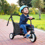 STR5 B&W Folding Stroller Certified Trike