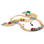 BRIO Set - Rail & Road Travel Set, 33 pieces