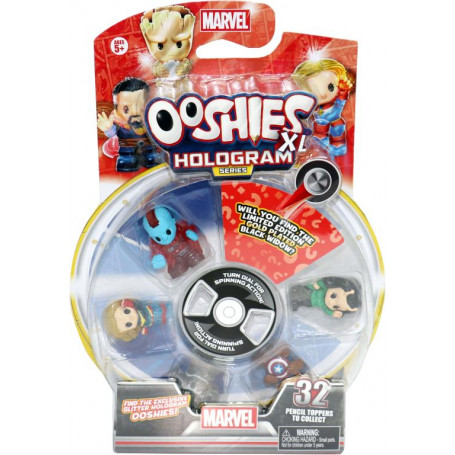 Marvel Ooshies XL Hologram Series - 6pk