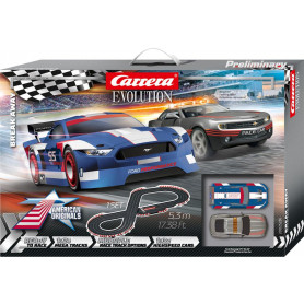Carrera Break Away Ford Mustang GTY & Chev Camaro Pace Car