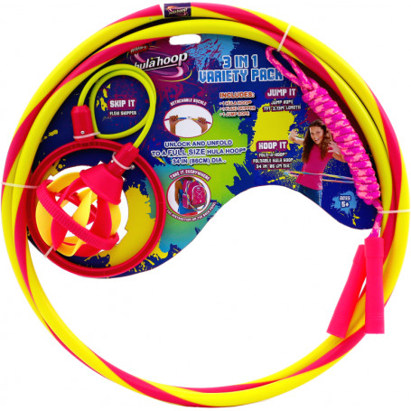 Wham-O 3 in 1 Hula Hoop Variety Pack