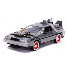 BttF 3 - Time Machine Raw Metal 1:24