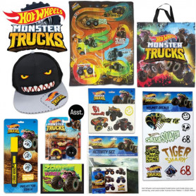 HOT WHEELS MONSTER TRUCKS SHOWBAG