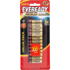 EVEREADY GOLD AAA 16PK (D36)