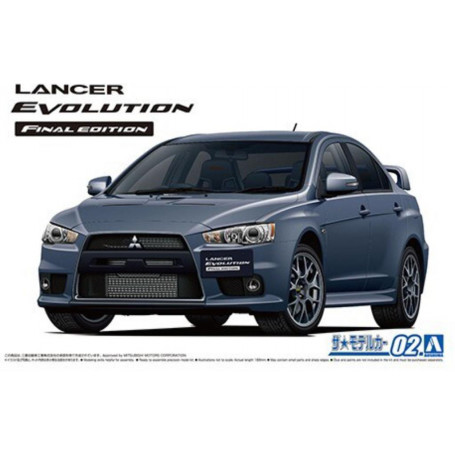 1/24 MITSUBISHI CZ4A LANCER EVOLUTION X FINAL EDITION '15