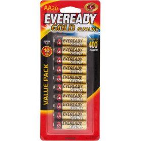 EVEREADY GOLD AA 20PK (D24)