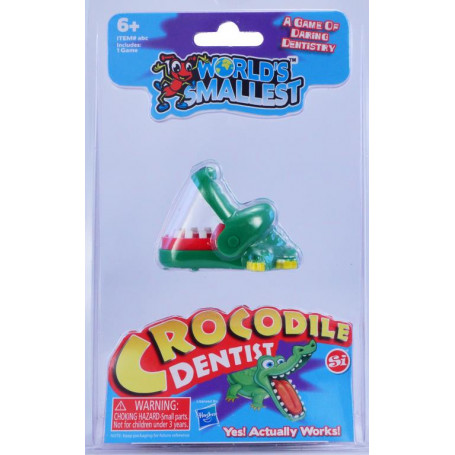 World's Smallest  Croc Dentist & Toss Across Asst