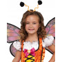 GLITTERY ORANGE BUTTERFLY - SIZE S