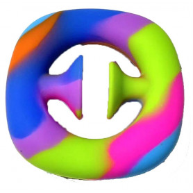 Snap It Pop It Fidget Toy Rainbow