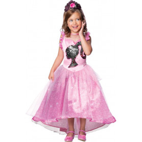 BARBIE PRINCESS DELUXE COSTUME - SIZE 4-6 YRS
