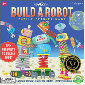 Eeboo Spinner Game - Build a Robot