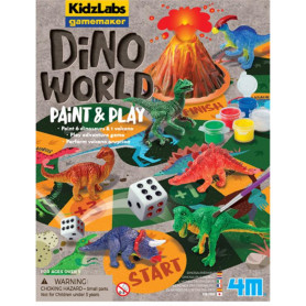 4M - KidzLabs Gamemaker - Dino World Paint & Play