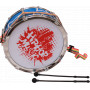 Marching Drum with Rainbow Cord