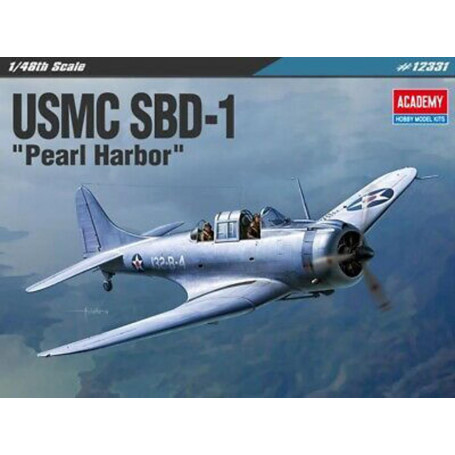 Academy 12331 1/48 USMC SBD-1 "Pearl Harbour" Model Kit