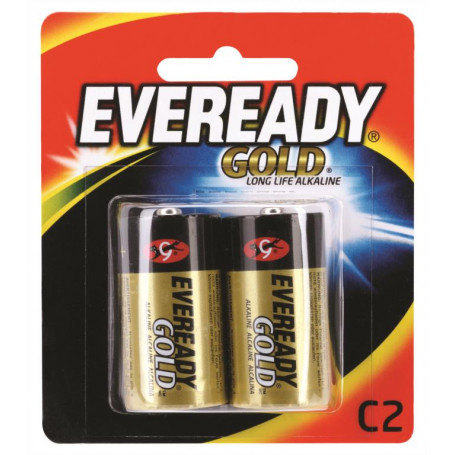EVEREADY GOLD C 2PK (D96)
