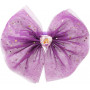 Pink Poppy Rapunzel Sparkling Bow Headband