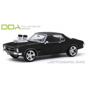 1:24 Diecast 1973  Black/Black HQ Holden Monaro