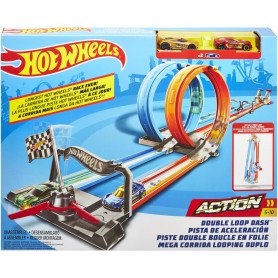 Hot Wheels Double Loop Dash, Track Set