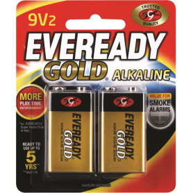 EVEREADY GOLD 9V 2PK (D96)