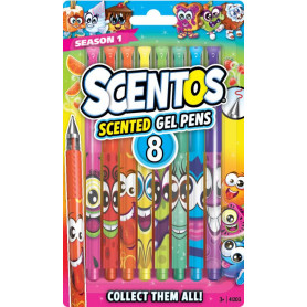 Scentos Scented Gel Pens 8pk