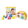 LALABOOM SHAPE SORTER & 8 PCS BEADS