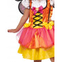 GLITTERY ORANGE BUTTERFLY - SIZE S
