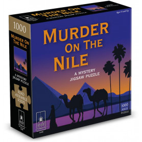 Mystery 1000pc Puzzle - Murder on the Nile