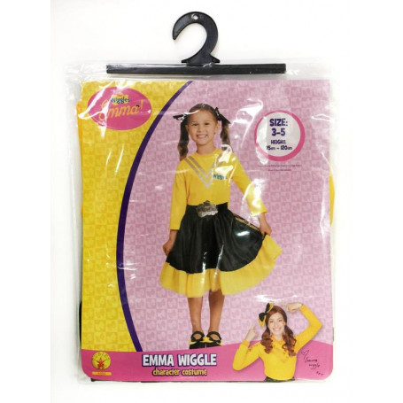 EMMA WIGGLE DELUXE COSTUME - SIZE TODDLER