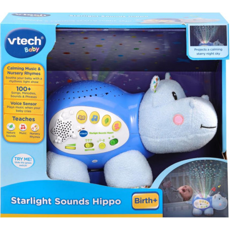 VTECH - Starlight Sounds Hippo Blue