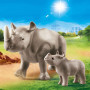 Playmobil - Rhino with Calf