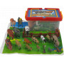 Carry Box of Farm Animals