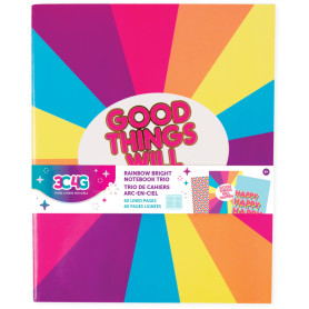 RAINBOW BRIGHT NOTEBOOK TRIO