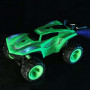 GREEN FOG STEAM RC CAR,  LIGHT MODES,4WD CLIMBING, 1:16