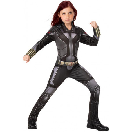 BLACK WIDOW CLASSIC COSTUME - SIZE 6-8