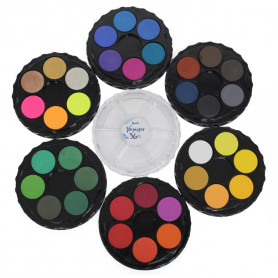 Jasart Voyager Water Colour Discs Set 36pc