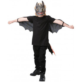 TOOTHLESS NIGHTFURY GLOW IN THE DARK ACCESSORY SET
