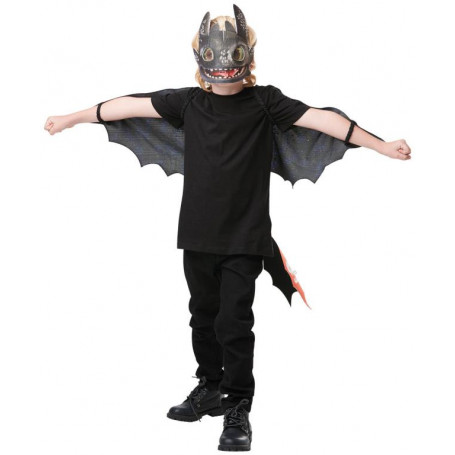 TOOTHLESS NIGHTFURY GLOW IN THE DARK ACCESSORY SET