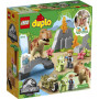 LEGO DUPLO T. rex and Triceratops Dinosaur Breakout 10939