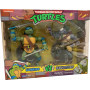TMNT Classic Collection 6" 2pk - Leo Vs Rocksteady