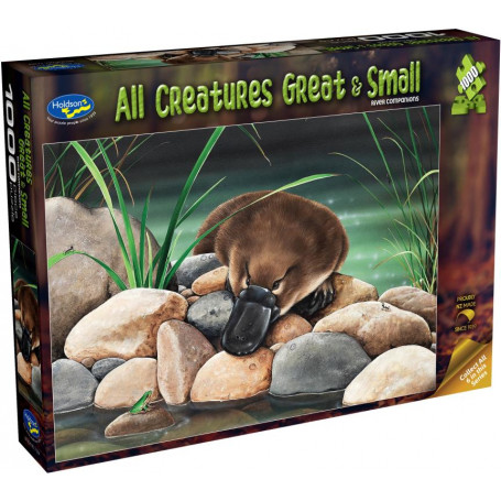 HOLDSON ALL CREATURES 1000pc PLATYPUS