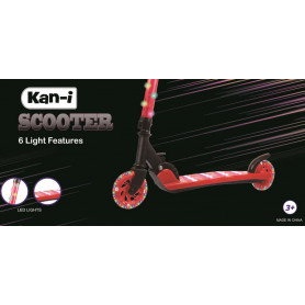 Kan-i Red Light Up Scooter