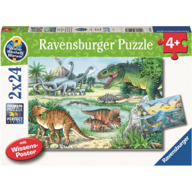 Rburg - Dinosaurs of land and sea 2x24pc