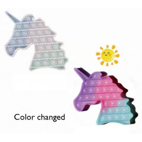 Pop It Fidget Toy Colour Change UNICORN