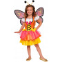 GLITTERY ORANGE BUTTERFLY - SIZE L