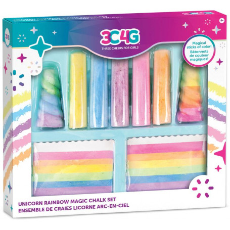 RAINBOW BRIGHT CHALK SET