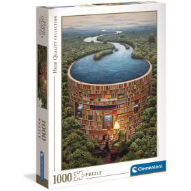 Clementoni 1000pce - Bibliodame