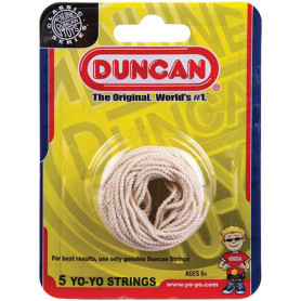 a10 mrtoys Duncan Yo Yo Strings 5 Pack White (100% Cotton)